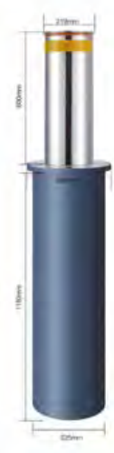 YC-02 Fully-Sealed Automatic Rising Bollard